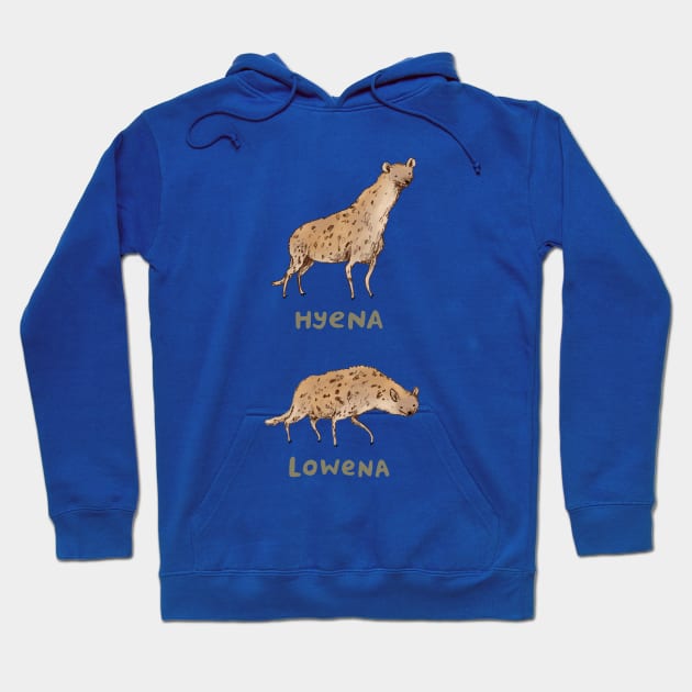 Hyena Lowena Hoodie by Sophie Corrigan